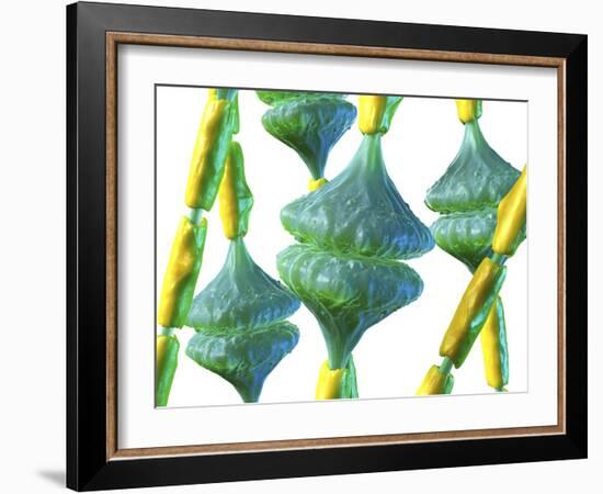 Synapses, Artwork-David Mack-Framed Photographic Print