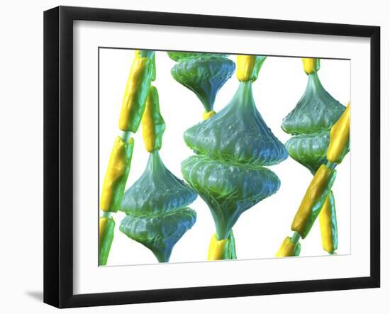 Synapses, Artwork-David Mack-Framed Photographic Print