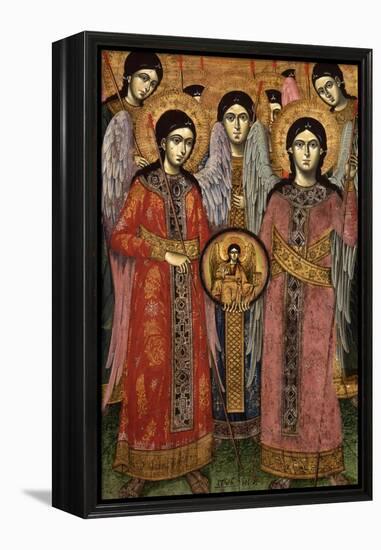 Synaxis (Assembly) of the Archangels-null-Framed Stretched Canvas