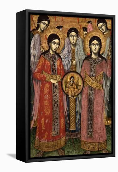 Synaxis (Assembly) of the Archangels-null-Framed Stretched Canvas