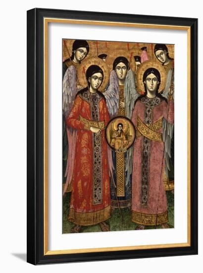Synaxis (Assembly) of the Archangels-null-Framed Premium Giclee Print