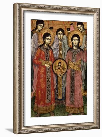 Synaxis (Assembly) of the Archangels-null-Framed Art Print