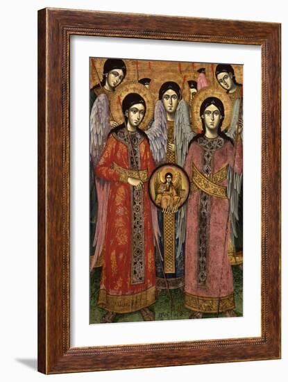 Synaxis (Assembly) of the Archangels-null-Framed Art Print