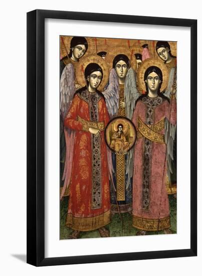 Synaxis (Assembly) of the Archangels-null-Framed Art Print