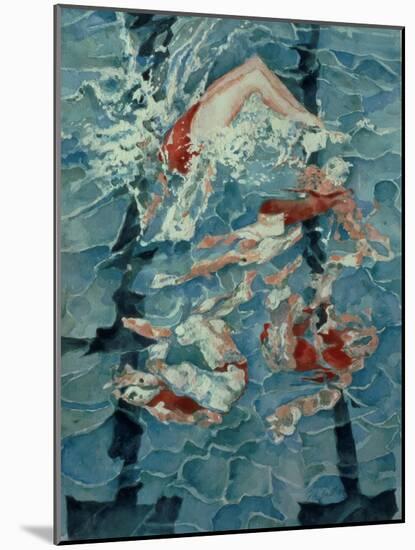 Synchronised Swimming, 1989-Gareth Lloyd Ball-Mounted Giclee Print