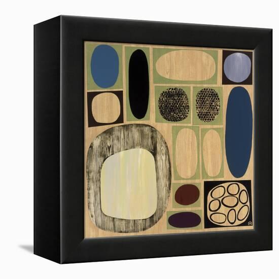 Synergy III-Mary Calkins-Framed Premier Image Canvas