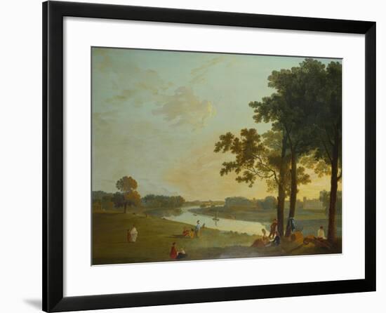 Syon House from Richmond Gardens-Richard Wilson-Framed Giclee Print