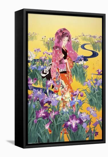 Syoubu-Haruyo Morita-Framed Stretched Canvas