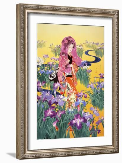 Syoubu-Haruyo Morita-Framed Art Print