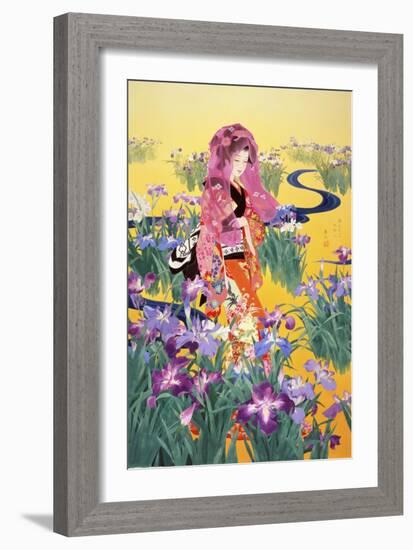 Syoubu-Haruyo Morita-Framed Art Print