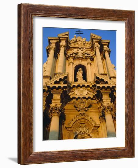 Syracuse Cathedral, Syracuse, Sicily, Italy, Europe-Sheila Terry-Framed Photographic Print