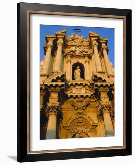 Syracuse Cathedral, Syracuse, Sicily, Italy, Europe-Sheila Terry-Framed Photographic Print