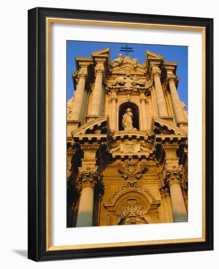 Syracuse Cathedral, Syracuse, Sicily, Italy, Europe-Sheila Terry-Framed Photographic Print