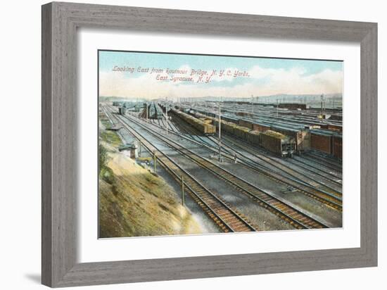 Syracuse Rail Yards-null-Framed Art Print