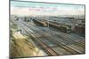 Syracuse Rail Yards-null-Mounted Art Print