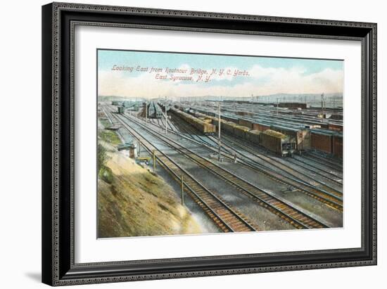 Syracuse Rail Yards-null-Framed Art Print