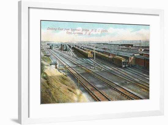 Syracuse Rail Yards-null-Framed Art Print