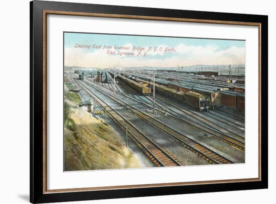 Syracuse Rail Yards-null-Framed Art Print