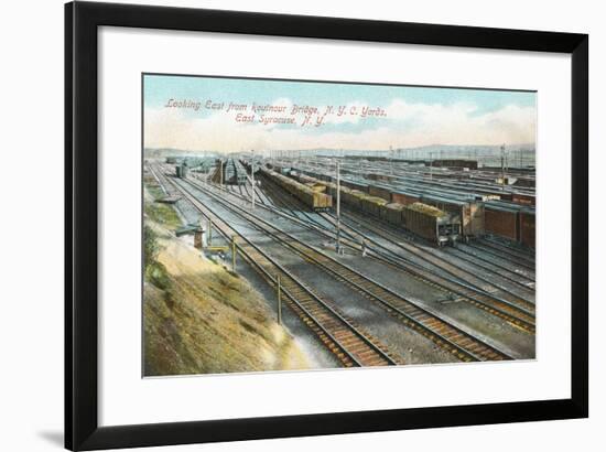 Syracuse Rail Yards-null-Framed Art Print