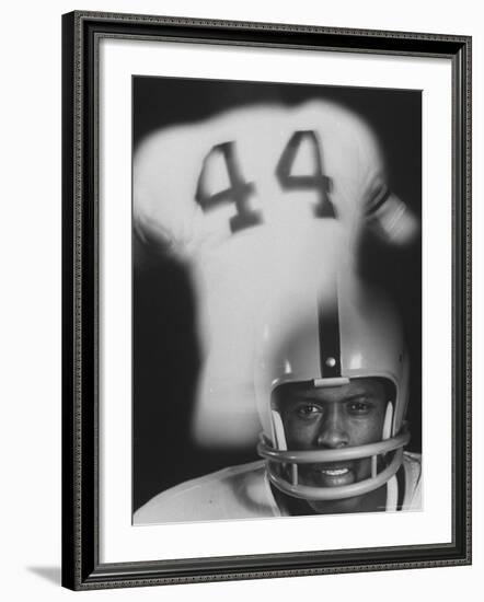 Syracuse University Halfback Floyd Little-Henry Groskinsky-Framed Premium Photographic Print