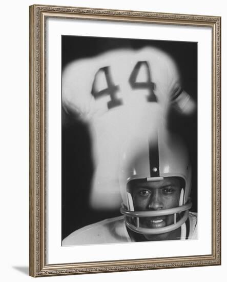 Syracuse University Halfback Floyd Little-Henry Groskinsky-Framed Premium Photographic Print