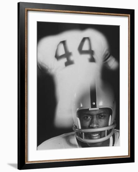 Syracuse University Halfback Floyd Little-Henry Groskinsky-Framed Premium Photographic Print