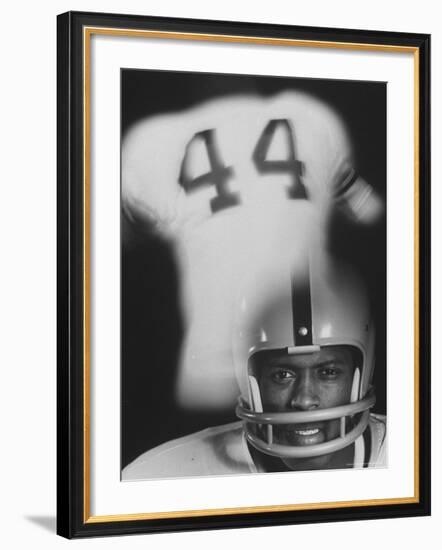 Syracuse University Halfback Floyd Little-Henry Groskinsky-Framed Premium Photographic Print