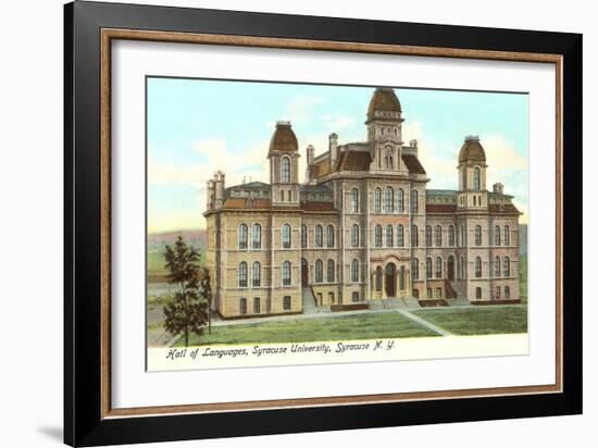 Syracuse University, New York-null-Framed Art Print