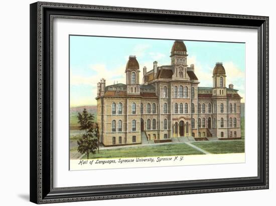 Syracuse University, New York-null-Framed Art Print