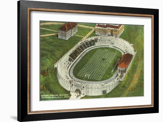 Syracuse University Stadium, New York-null-Framed Art Print