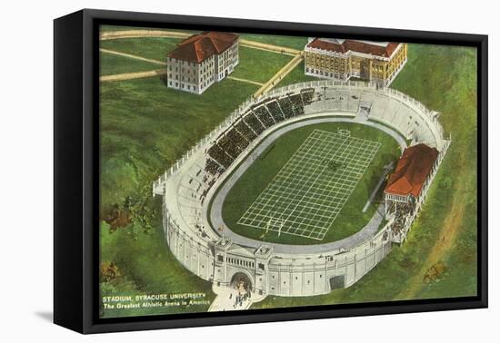 Syracuse University Stadium, New York-null-Framed Stretched Canvas