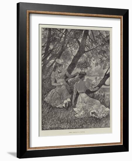 Syrens-Richard Caton Woodville II-Framed Giclee Print