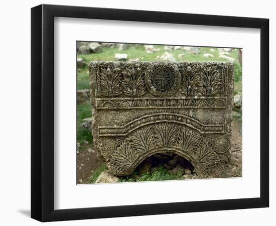 Syria, Basilica of Saint Simeon Stylites, 5th Century, Relief, Cross-null-Framed Giclee Print