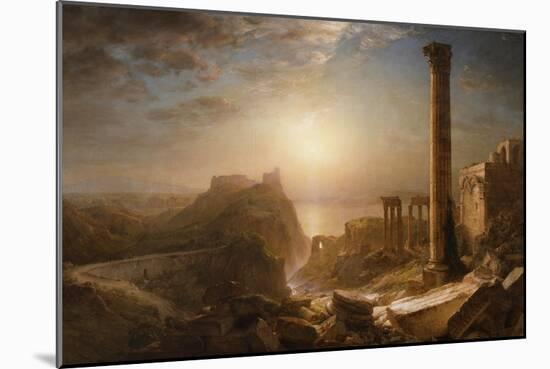 Syria by the Sea, 1873-Frederic Edwin Church-Mounted Giclee Print