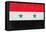 Syria Flag Design with Wood Patterning - Flags of the World Series-Philippe Hugonnard-Framed Stretched Canvas