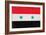 Syria Flag Design with Wood Patterning - Flags of the World Series-Philippe Hugonnard-Framed Art Print