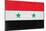 Syria Flag Design with Wood Patterning - Flags of the World Series-Philippe Hugonnard-Mounted Art Print