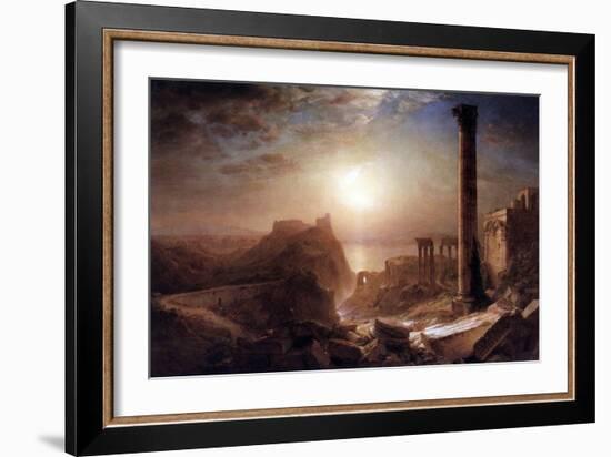 Syria on the Sea-Frederic Edwin Church-Framed Art Print