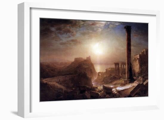 Syria on the Sea-Frederic Edwin Church-Framed Art Print