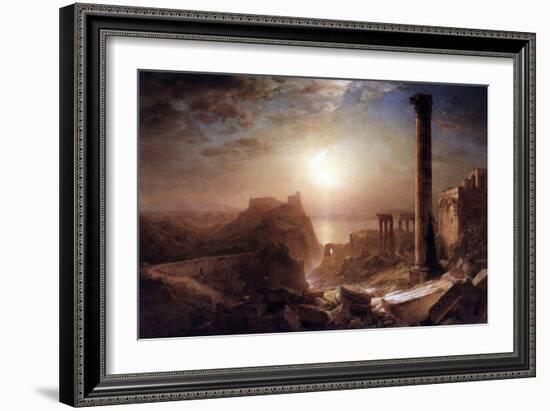 Syria on the Sea-Frederic Edwin Church-Framed Art Print