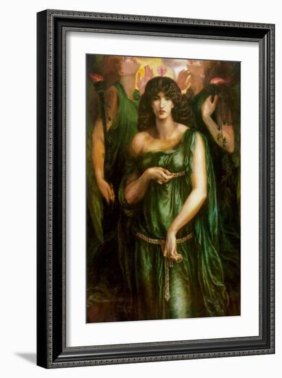 Syrian Astarte Pictured in a Trinity-Dante Gabriel Rossetti-Framed Premium Giclee Print