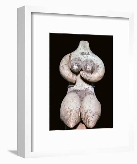Syrian baked clay fertility figure, 5th century BC. Artist: Unknown-Unknown-Framed Giclee Print