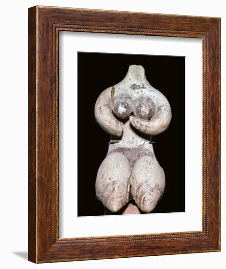 Syrian baked clay fertility figure, 5th century BC. Artist: Unknown-Unknown-Framed Giclee Print