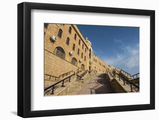 Syrian Orthodox Monastery Mar Mattai Overlooking Mosul, Iraq-Michael Runkel-Framed Photographic Print