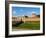 Szczebrzeszyn Gate and Cathedral, Old Town, UNESCO World Heritage Site, Zamosc, Lublin Voivodeship,-Karol Kozlowski-Framed Photographic Print