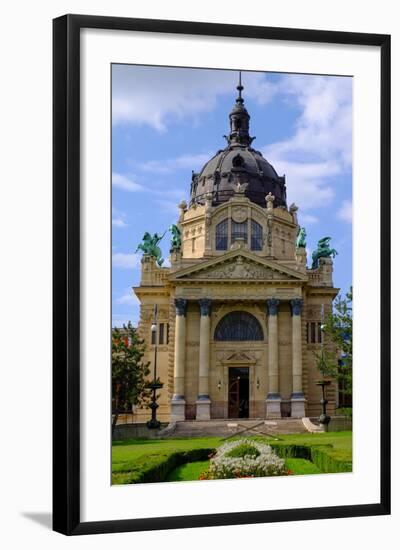 Szechenyi Thermal Bath, Budapest, Hungary, Europe-Carlo Morucchio-Framed Photographic Print