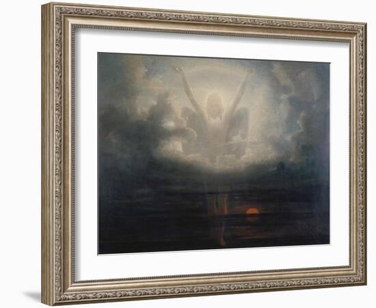 Szene Aus Der Apokalypse, 1829(?)-Francis Danby-Framed Giclee Print