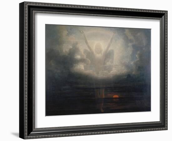 Szene Aus Der Apokalypse, 1829(?)-Francis Danby-Framed Giclee Print