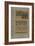 T.1605 Fragments of a Hieroglyphical Manuscript at Dresden, from Vol II of 'Researches Concerning…-Friedrich Alexander, Baron Von Humboldt-Framed Giclee Print