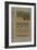 T.1605 Fragments of a Hieroglyphical Manuscript at Dresden, from Vol II of 'Researches Concerning…-Friedrich Alexander, Baron Von Humboldt-Framed Giclee Print